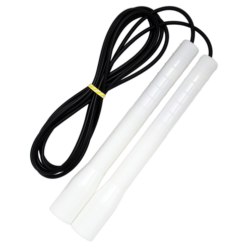 제이에프로프 스피드 줄넘기 가로형, 흰색 + 검은줄, 1개