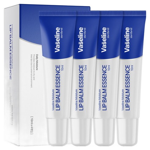 메르헨트 바세린 모이스처 립밤 에센스, 4개, 10ml, 무향