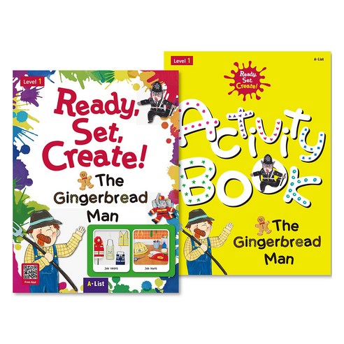Pack-Ready Set Create! 1: The Gingerbread Man W.craft, Pack-Ready Set Create! 1: Th.., Jason Andrew Gots(저), A*List