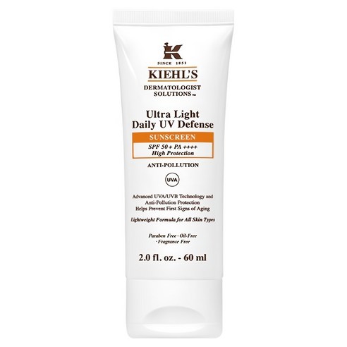 키엘 울트라 라이트 데일리 유브이 디펜스 썬스크린 SPF50+ PA++++, 1개, 60ml