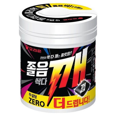 오리온 졸음싹다깨껌, 102g, 1개