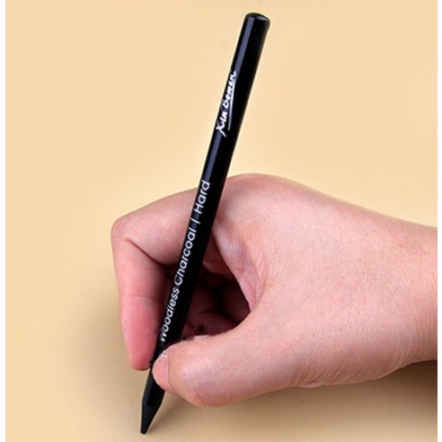 어둠을 탐색하는 예술가를 위한 궁극의 도구, ABM 블랙 드로잉 목탄 스택