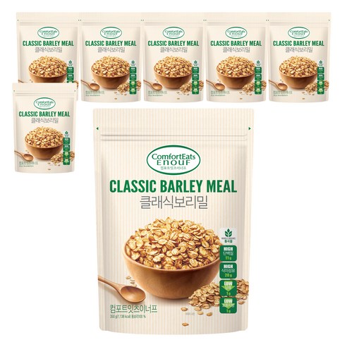컴포트잇츠이너프 클래식보리밀, 350g, 6개