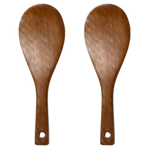 영수산업카멜 원목 장미목 옻칠 밥주걱, 2개