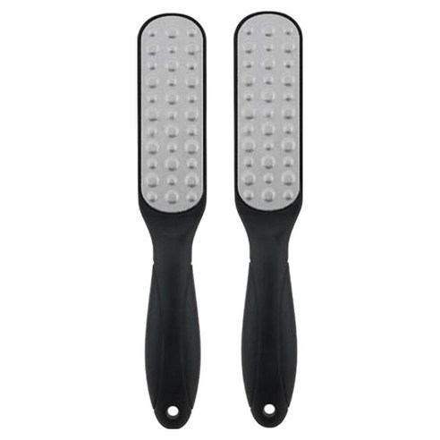 아늑공간 발바닥 뒷꿈치 각질제거기 블랙, 1개입, 2개, 100g
