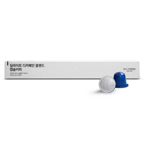 엠아이커피 딜라이트 디카페인 블렌드 캡슐커피 - 캡슐커피 | 쿠팡
