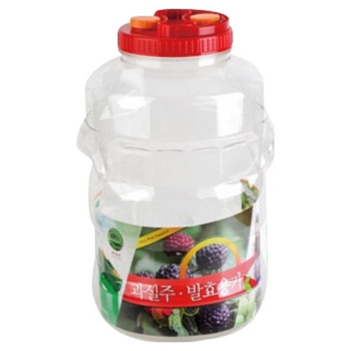 투명 매실병 DA 25원형, 25L, 1개
