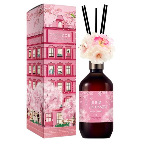 코코도르 벚꽃 프리미엄 디퓨저, 블랙체리, 500ml, 1개