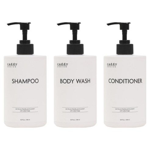 일상에 스며드는 향긋한 편리함, 캐디디자인 오코리븐 디스펜서로 완성하는 나만의 공간 샴푸공병