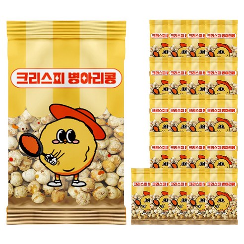 햇살팜 크리스피 병아리콩, 15g, 22개