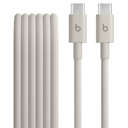 Apple C타입 to C타입 Beats 우븐 케이블, 러시 스톤, 1개, 1.5m