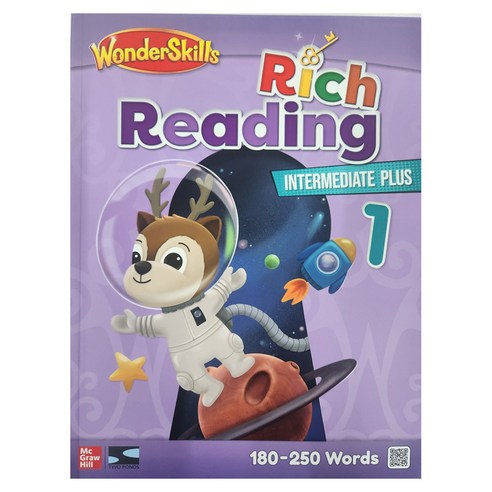 WonderSkills Rich Reading Intermediate Plus 1 SB+WB (with QR Audio), WonderSkills Rich Reading In.., McGraw-Hill Education(저), 투판즈