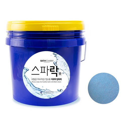 바스참 스파락 입욕제 청쟈스민, 10kg, 1개