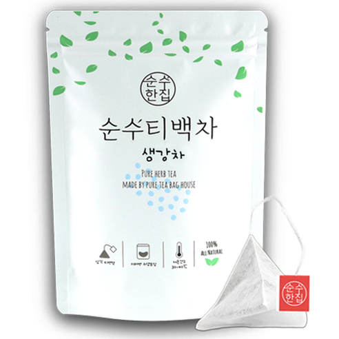 순수한집 생강차 티백, 1g, 10개입, 1개