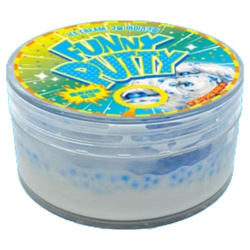 데이비드토이 FUNNY PUTTY 블루 레몬 밀크비즈, 블루 레몬 밀크, 40g, 1개