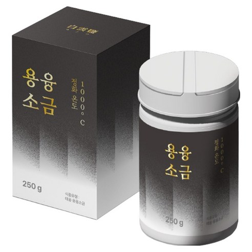 백운염 프리미엄 용융소금, 1개, 250g