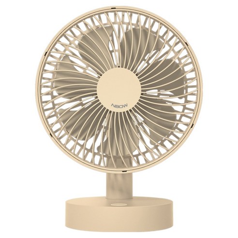 엔보우 탁상용 무선 선풍기, MONO MINI, 샌드베이지
