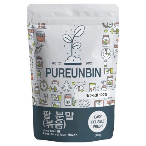 푸른빈 팥분말 볶음, 500g, 1개