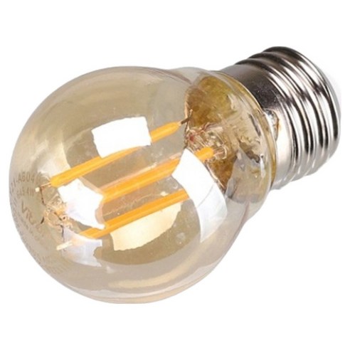 비츠온 LED 에디슨전구 인지구 G45 4W, 전구색, 1개