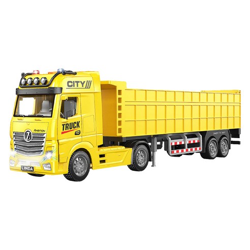 가이아 G토이 대형트럭 자동차놀이시리즈 덤프트럭, 혼합색상, 1개