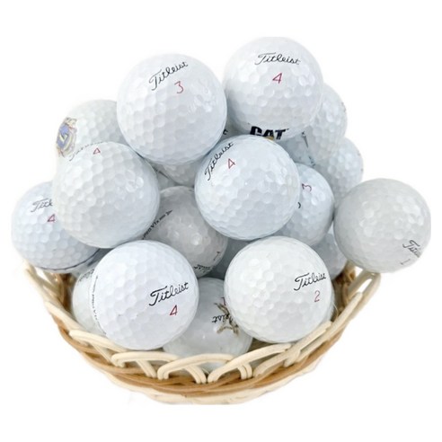 어택 타이틀리스트 PRO V1X 골프공 로스트볼 특A+ 42.67mm, 화이트, 20개, 1개입