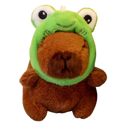 다다랜드 뚠빵한 카피바라 키링 인형 12cm, 왕눈이 카피바라, 1개