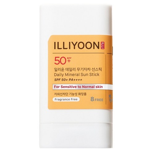 일리윤 데일리 무기자차 선스틱 SPF50+ PA++++, 20g, 1개