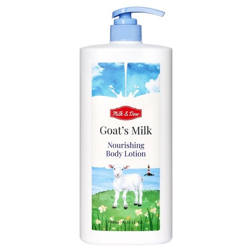 촉촉한 산양유의 부드러운 속삭임, 밀크앤듀 너리싱 바디로션으로 경험하는 피부의 행복 대용량바디로션