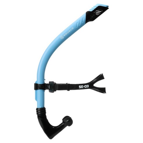 센터스노클 SE-03, 스카이블루 + 블랙