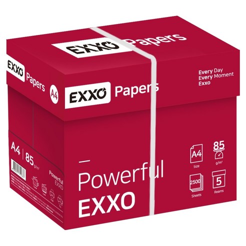 엑소 복사용지 85g, A4, 2500개