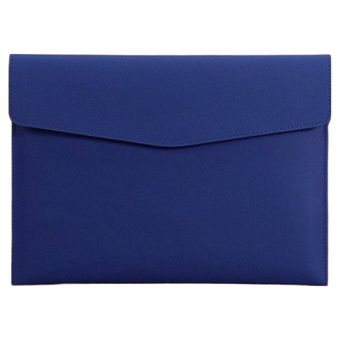 통근창고 A4서류 클립보드 파일 케이스 330 x 240 mm, 블루, 1개