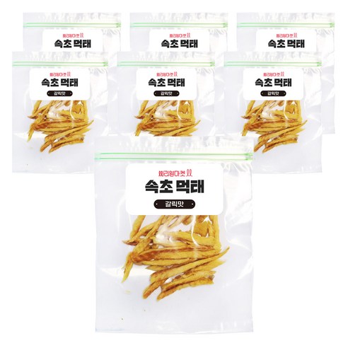 씨리얼마켓 속초 먹태 갈릭맛, 25g, 7개