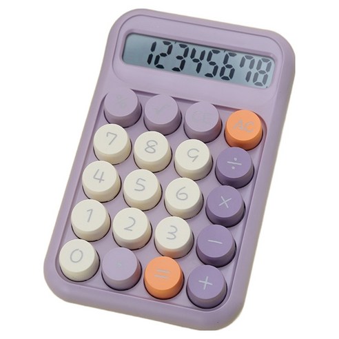 크블랑스 예쁜 미니 컬러 계산기 150 x 94 x 30 mm, 015, 1개
