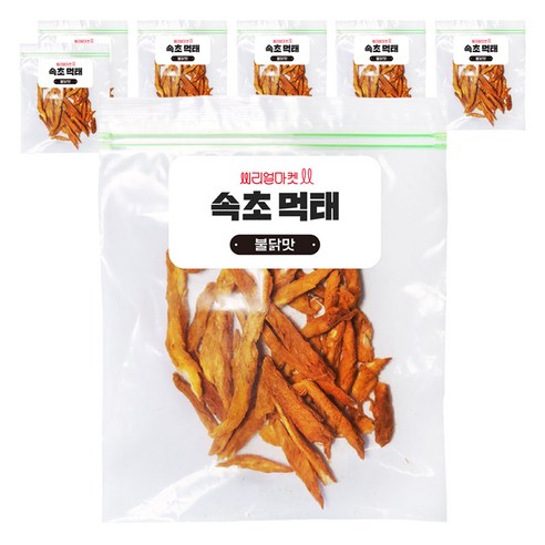 씨리얼마켓 속초 먹태 불닭맛, 25g, 7개
