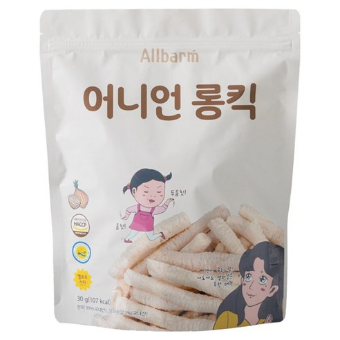 올바름 어니언롱킥 간식, 양파맛, 30g, 1개