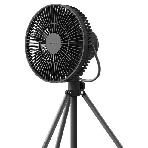 벤딕트 언템드 무선 LED 차박 캠핑 선풍기 BLDC 더 블로우 서큘레이터, GREY