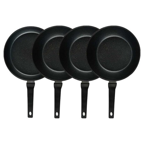퀸센스 디너 후라이팬 4종 세트 4개, 브라운, 1세트, 후라이팬 28cm + 궁중팬 28cm(3p)