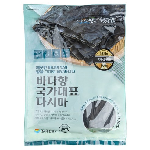 완도건강해 완도산 건다시마, 1개, 500g