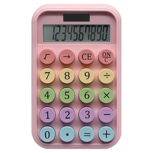 파스텔라 레트로 태양광 계산기 PC-102, 피치, 1개