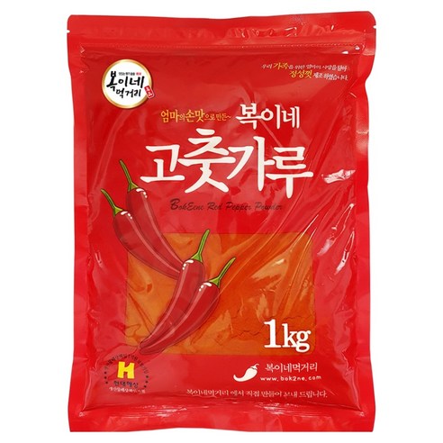 복이네먹거리 고춧가루, 1kg, 1개