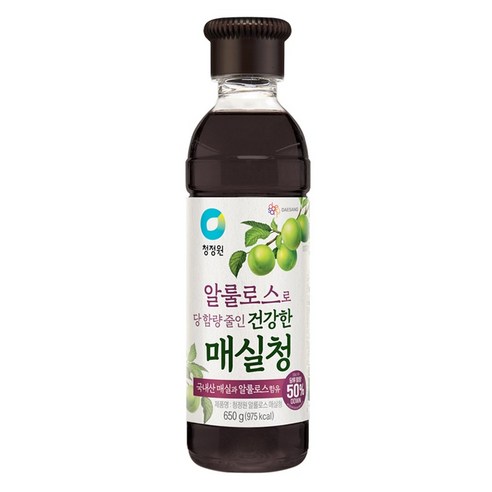 청정원 알룰로스 매실청, 650g, 1개