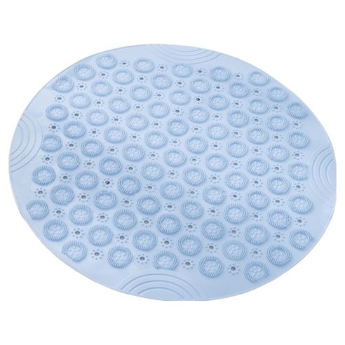 포텐키트 실용적 발지압매트 30 x 30 cm, 스카이블루, 1개