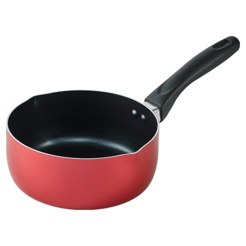 SimplePan 인덕션 IH 베이직 편수냄비, 레드, 1개, 18cm