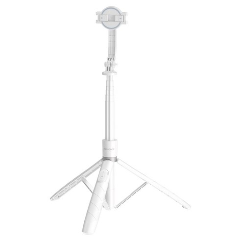 제노브 2in1 맥세이프 셀카봉 삼각대, 화이트, 1개, MT3000W
