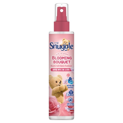 스너글 블루밍 부케 더블 소프트 섬유탈취제 본품, 150ml, 1개