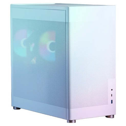 주연테크 2025 리오나인 메쉬박스 라이젠7 라이젠 9000 시리즈 지포스 RTX 5070 Ti, 화이트, 16GB, 512GB, Free DOS, CG397X57T-W