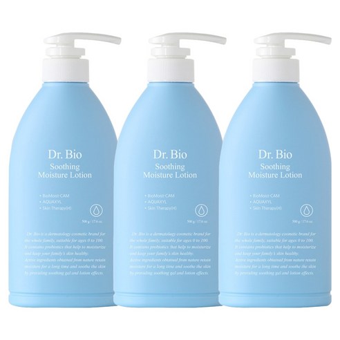 닥터바이오 수딩 수분로션, 500g, 3개 500g × 3개, 개당 중량 × 수량 섬네일