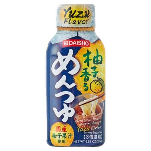 다이쇼 유즈 멘쯔유 소스, 185g, 1개