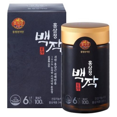천지인 홍삼정 백작, 240g, 1개