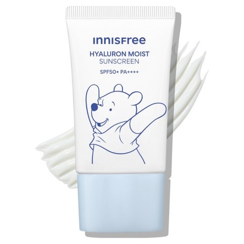 이니스프리 곰돌이 푸 에디션 히알루론 수분 선크림 SPF50+ PA++++, 50ml, 1개